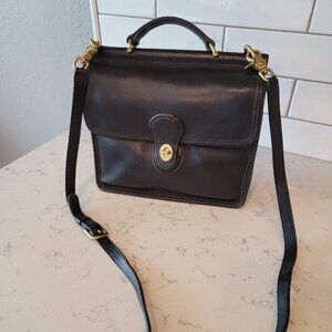 Coach Willis Bag (Black) - Original Vintage Bag